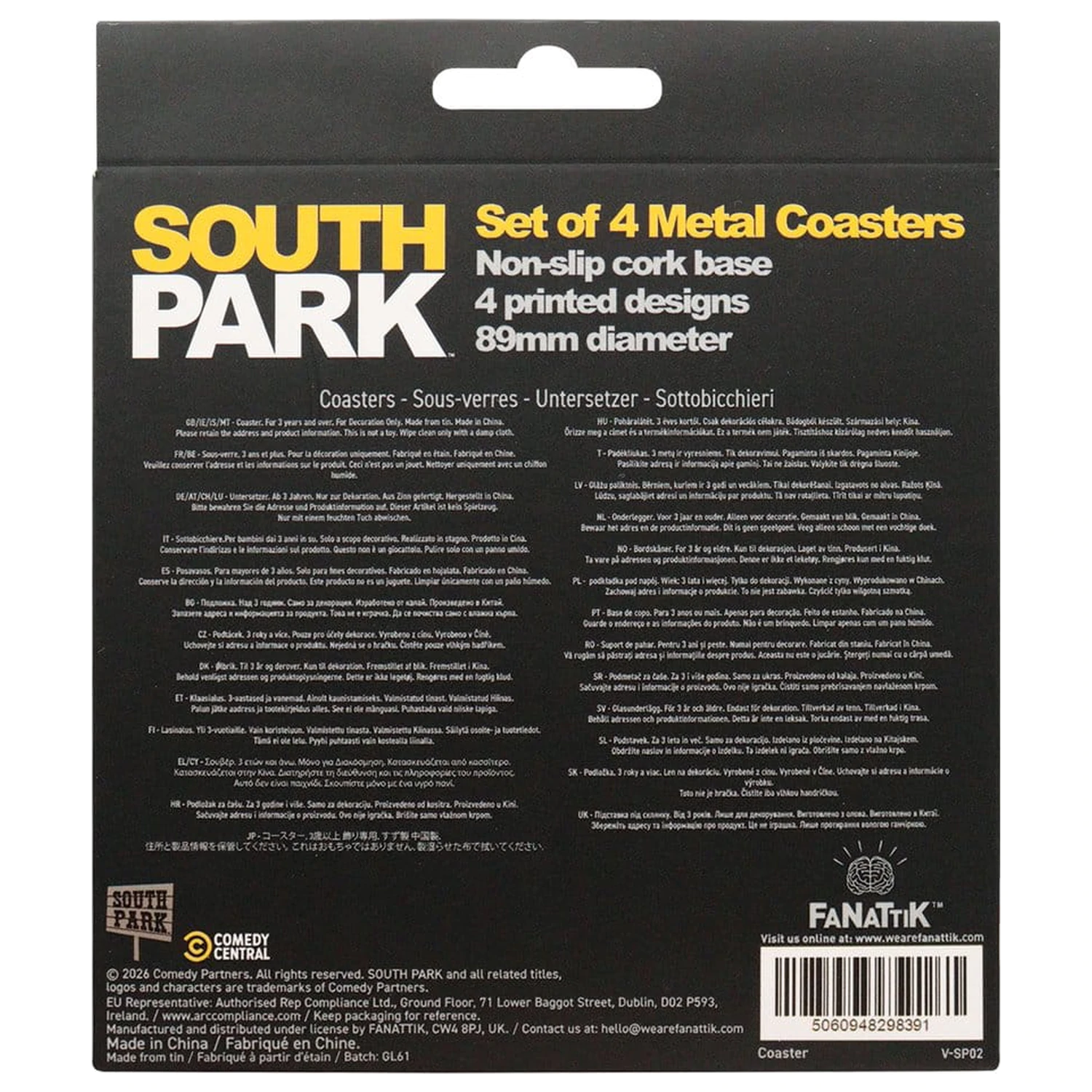 South Park Coaster 4-Pack product photo