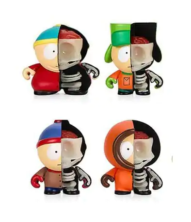 South Park: Anatomy Boys Vinyl Figure 4-Pack product photo