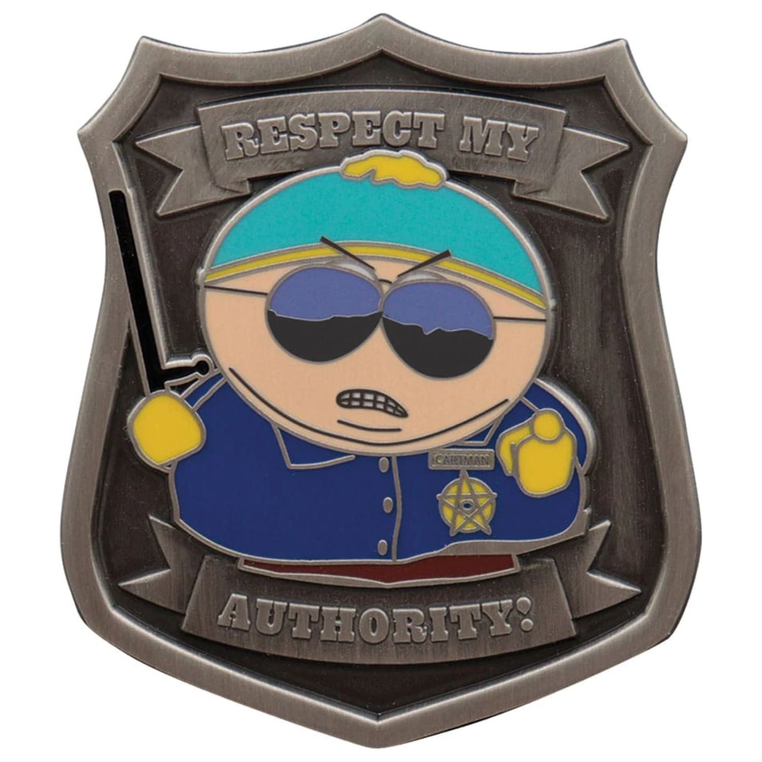 South Park Pin Badge Cartman Police Limited Edition      product photo