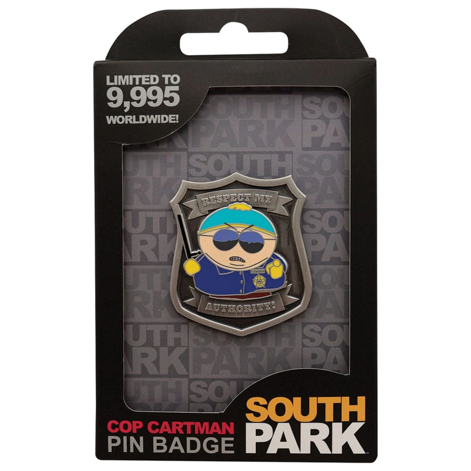 South Park Pin Badge Cartman Police Limited Edition      product photo