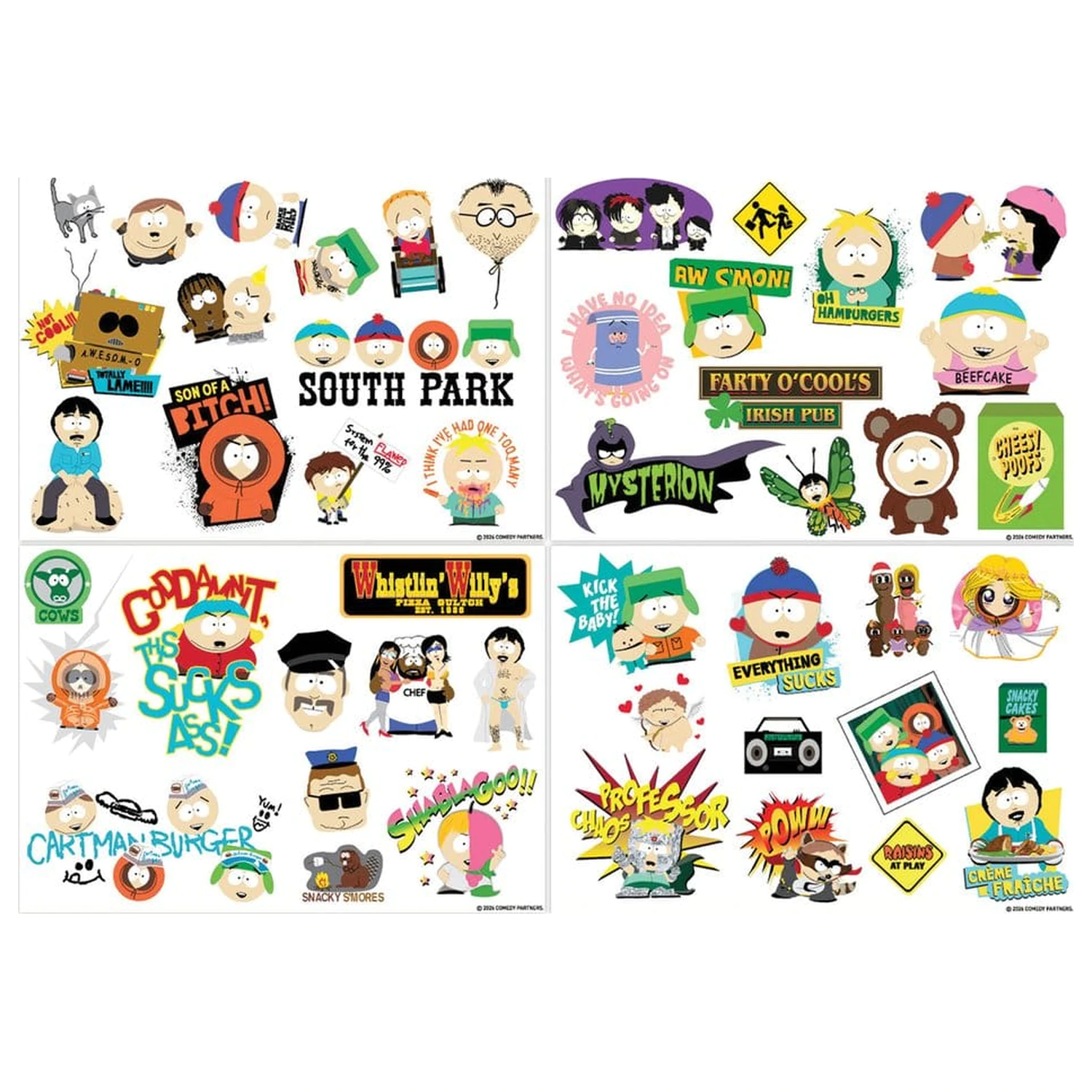 South Park Tech Sticker Pack product photo