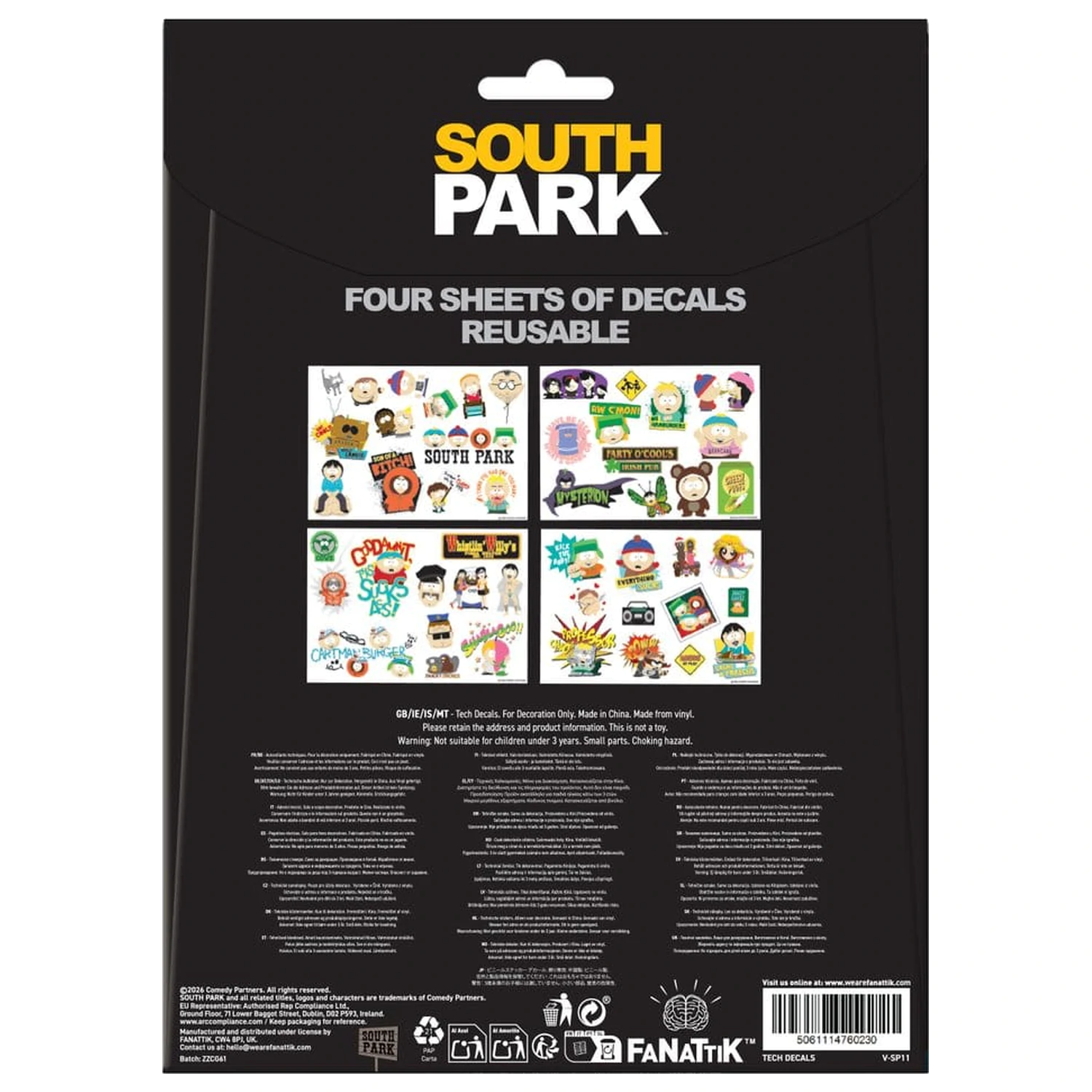 South Park Tech Sticker Pack product photo