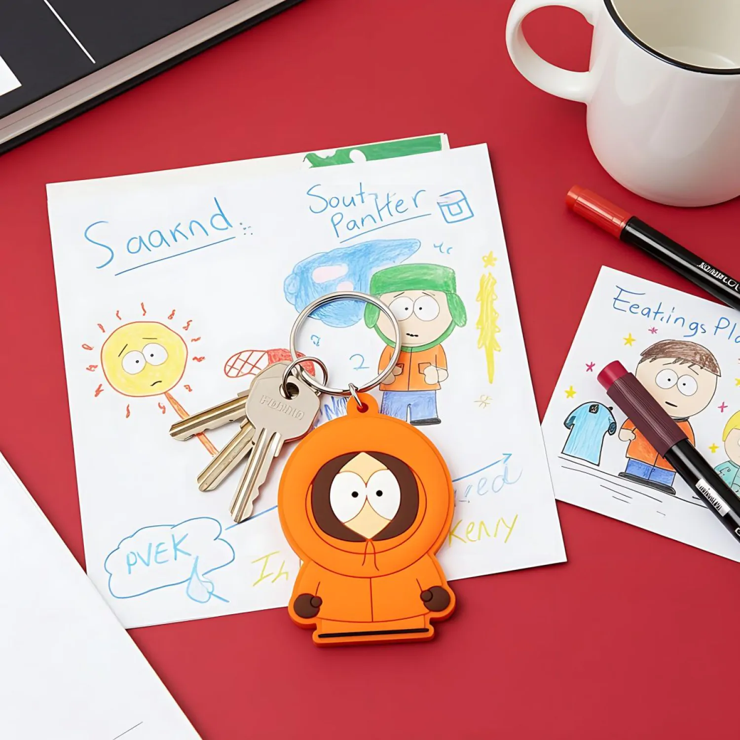 South Park PVC Keychain Kenny product photo