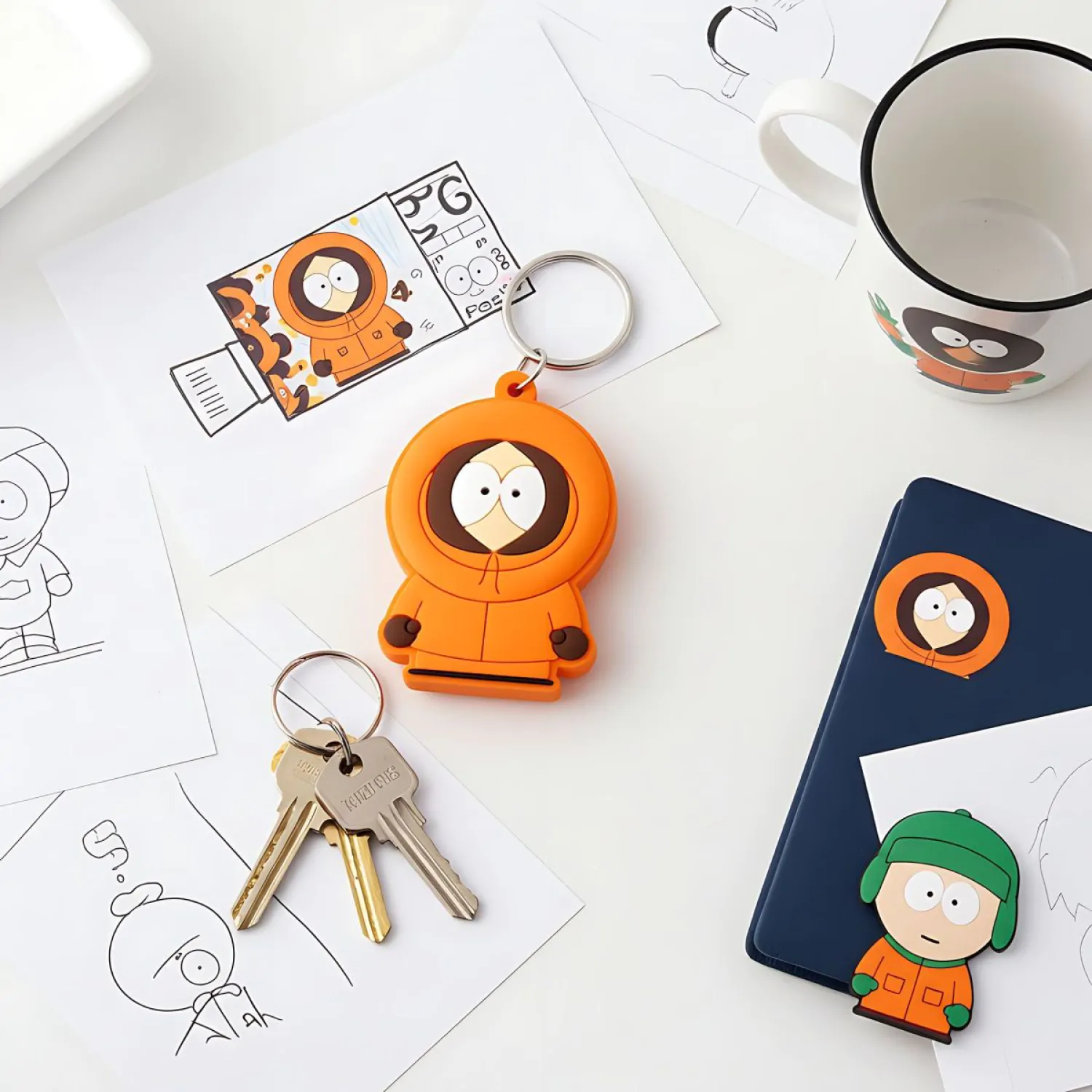 South Park PVC Keychain Kenny product photo