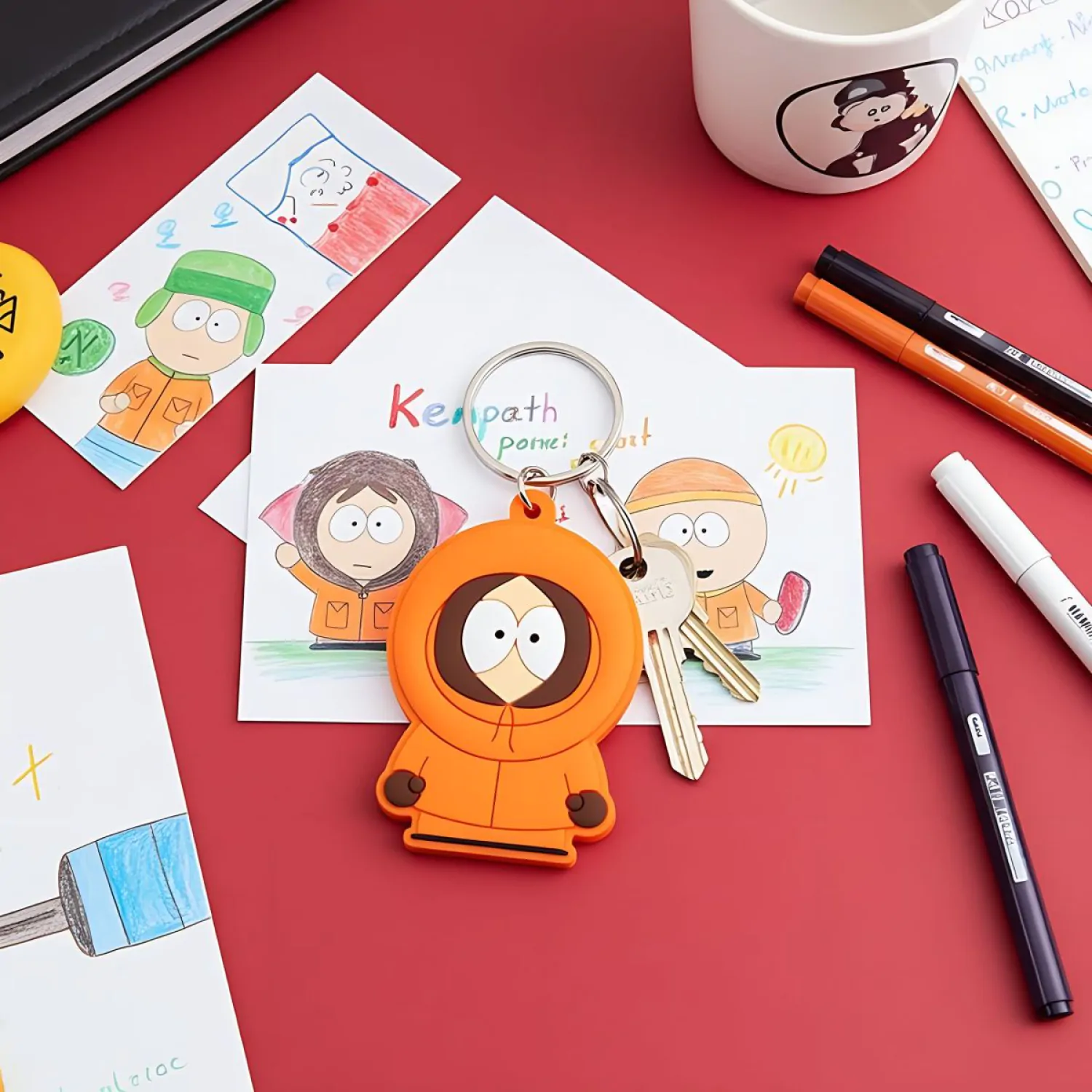 South Park PVC Keychain Kenny product photo