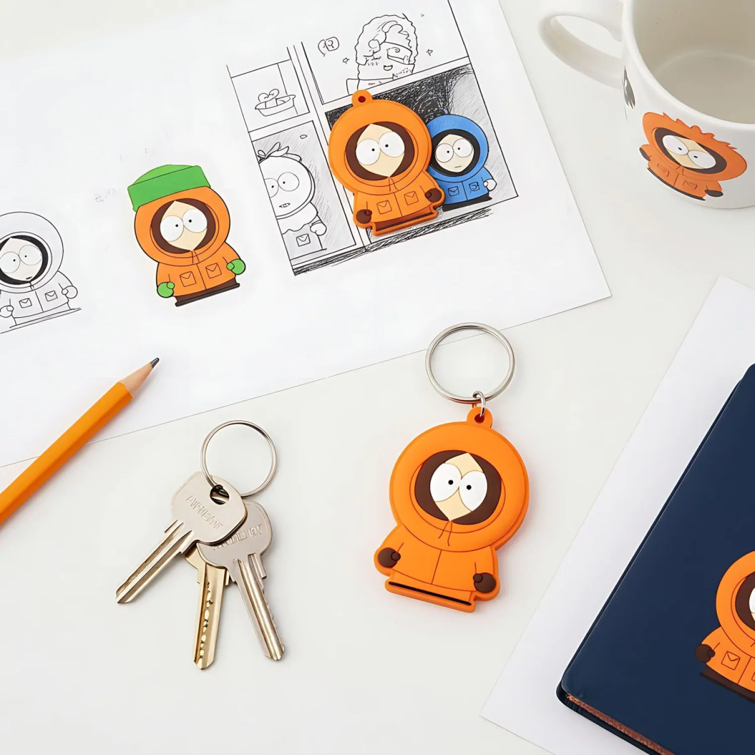 South Park PVC Keychain Kenny product photo