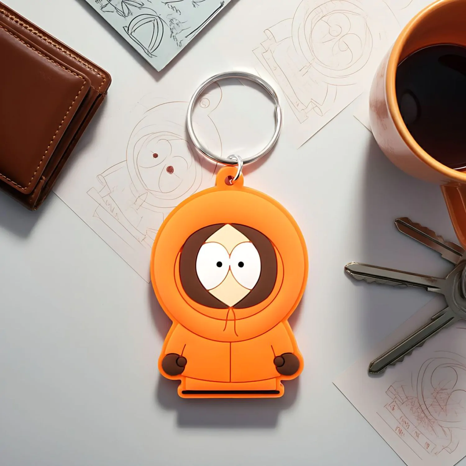 South Park PVC Keychain Kenny product photo