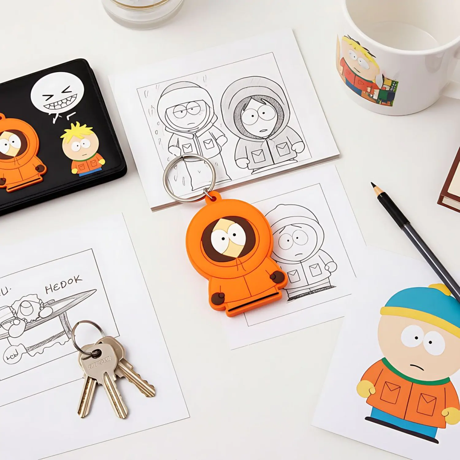 South Park PVC Keychain Kenny product photo