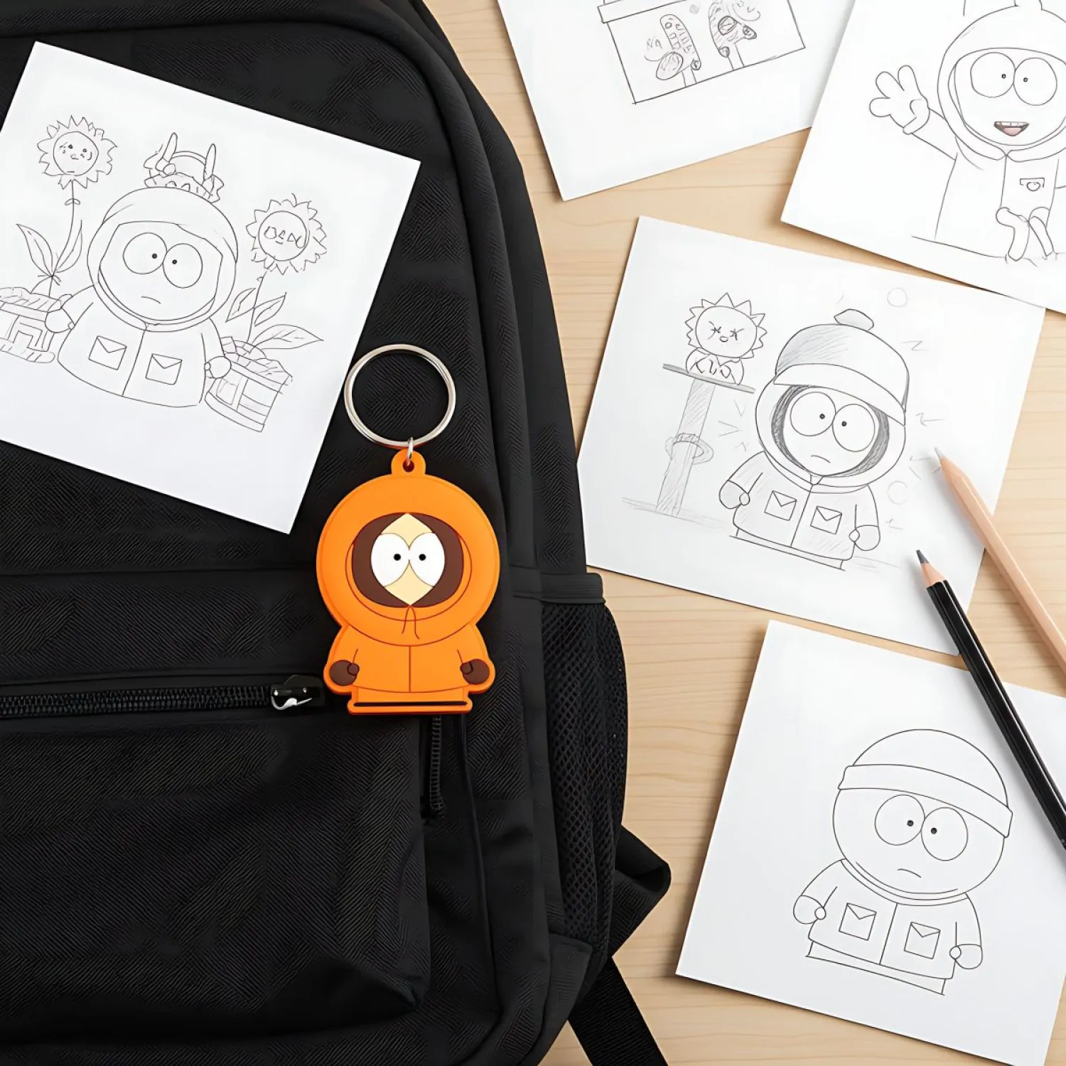South Park PVC Keychain Kenny product photo