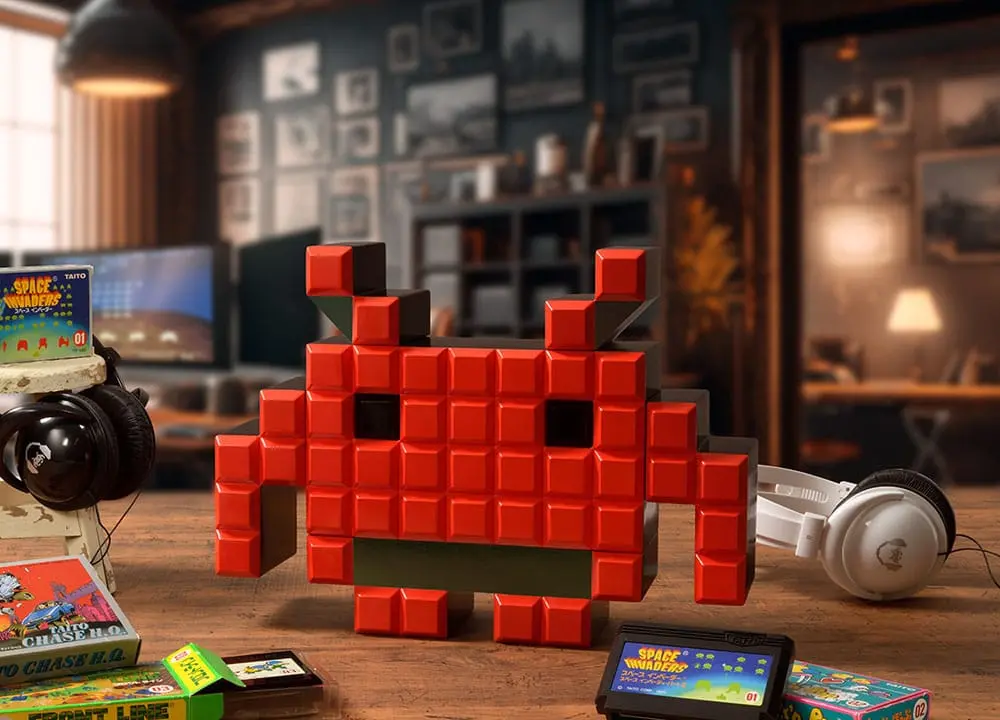 Space Invaders PVC Statue SoftB CRAB 28 cm product photo