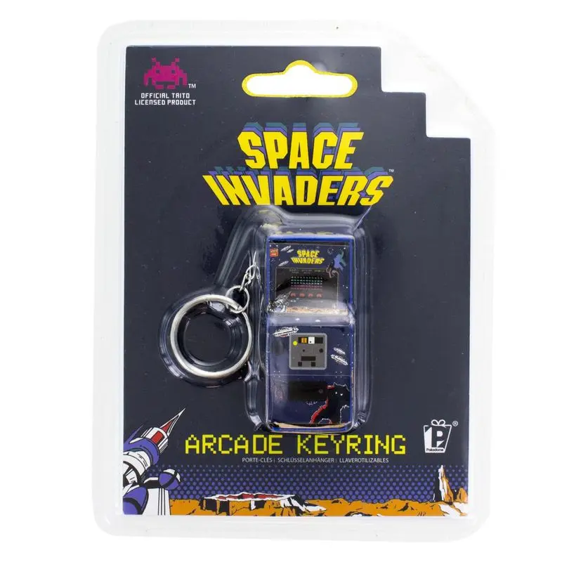 Space Invaders keychain product photo