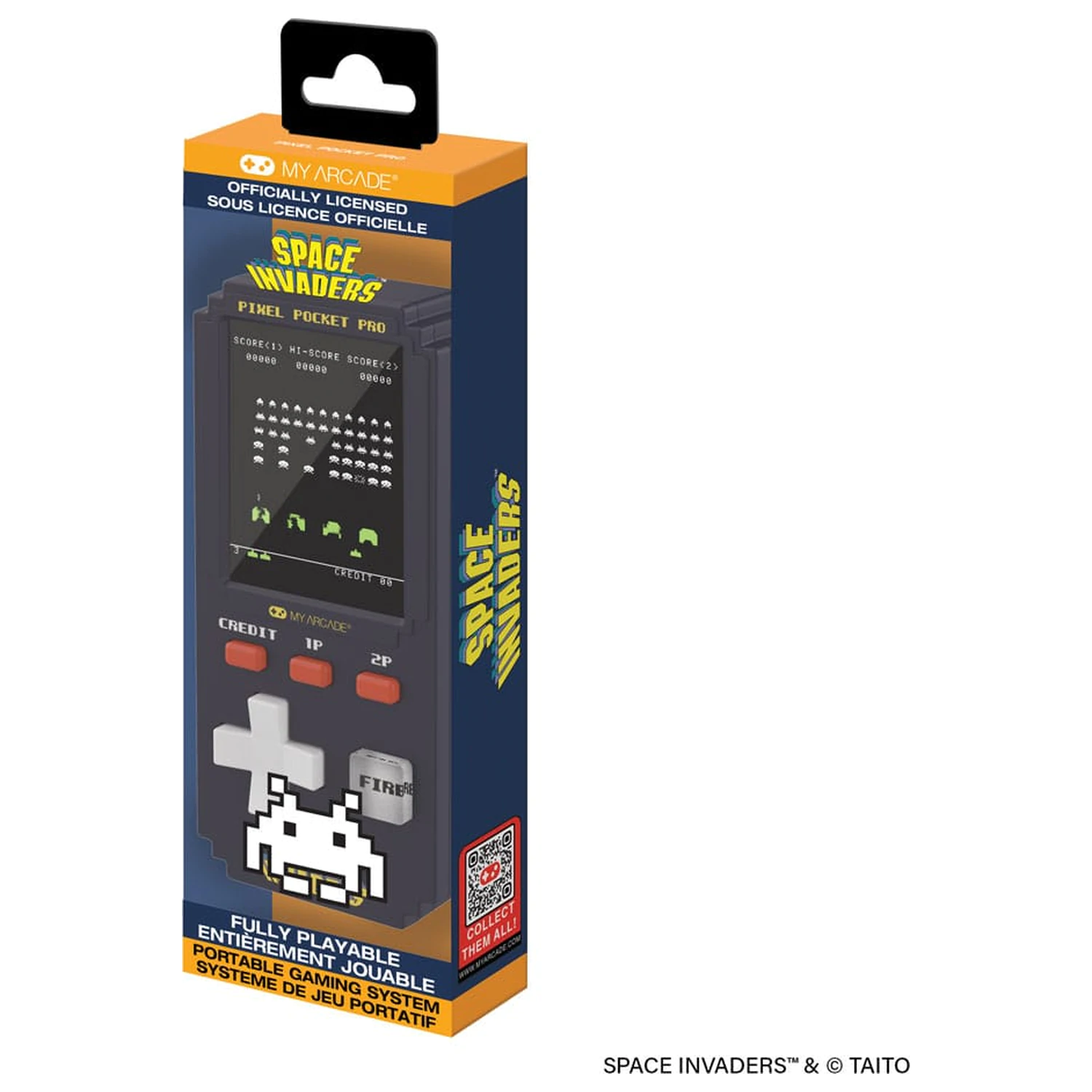 Space Invaders Portable Gaming System Pixel Pocket Pro   product photo