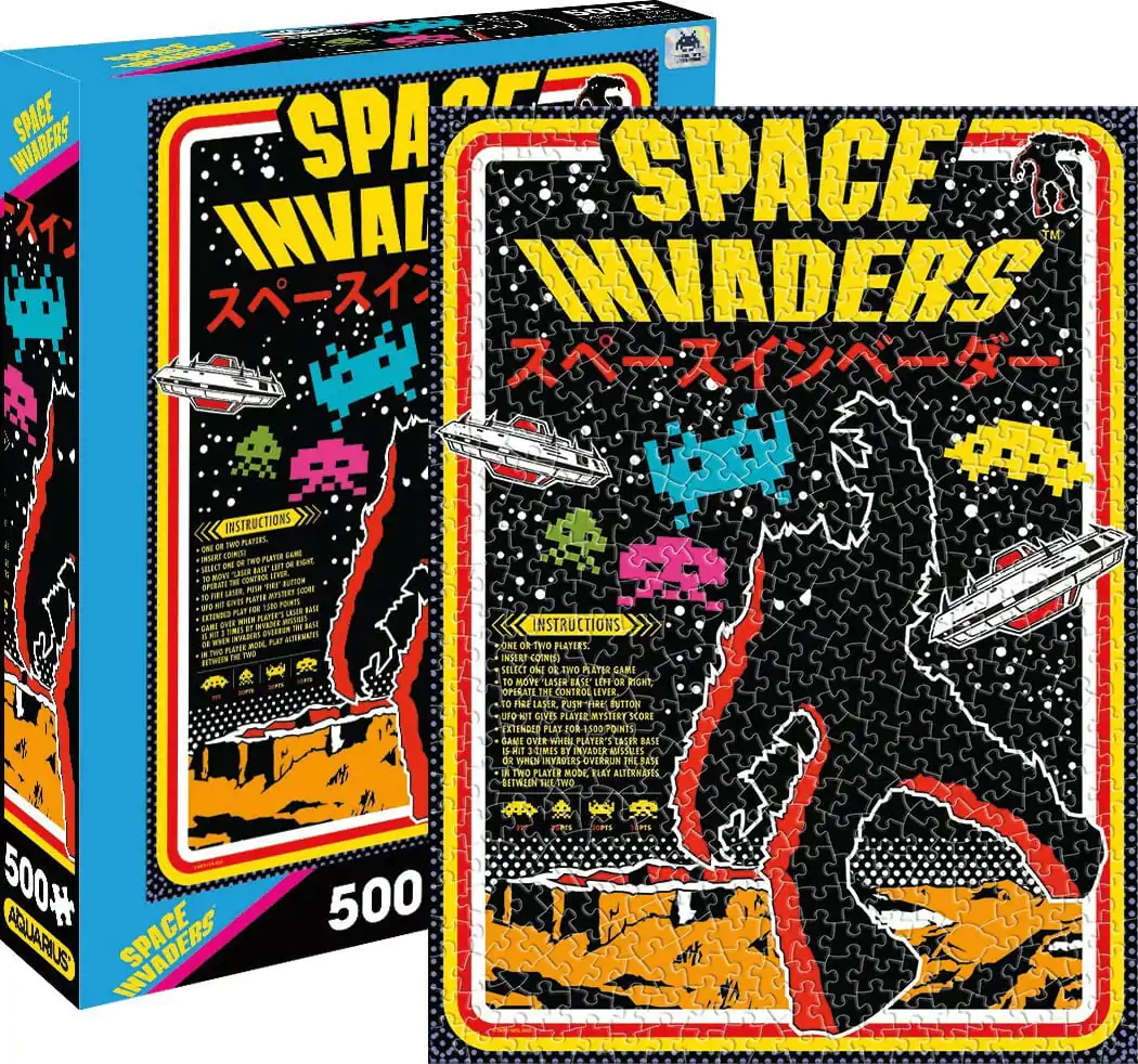 Space Invaders Jigsaw Puzzle (500 Piece) product photo