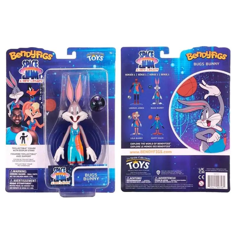 Space Jam 2 Bendyfigs Bendable Figure LeBron James 19 cm product photo
