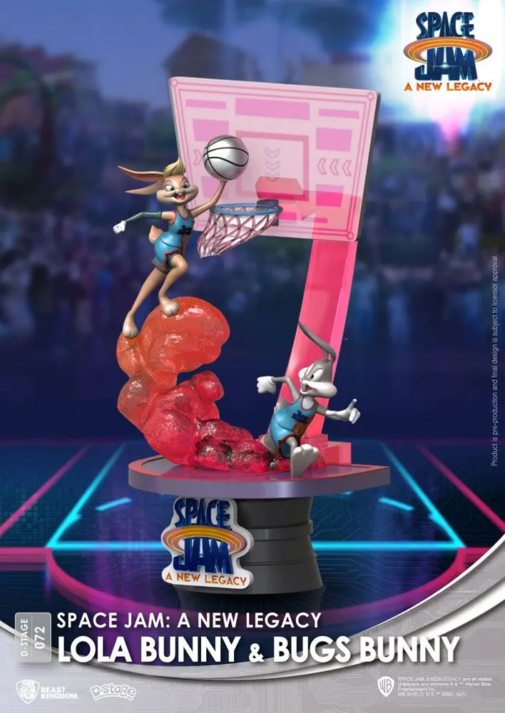 Space Jam: A New Legacy D-Stage PVC Diorama Lola Bunny &amp; Bugs Bunny Standard Ver. 15 cm product photo
