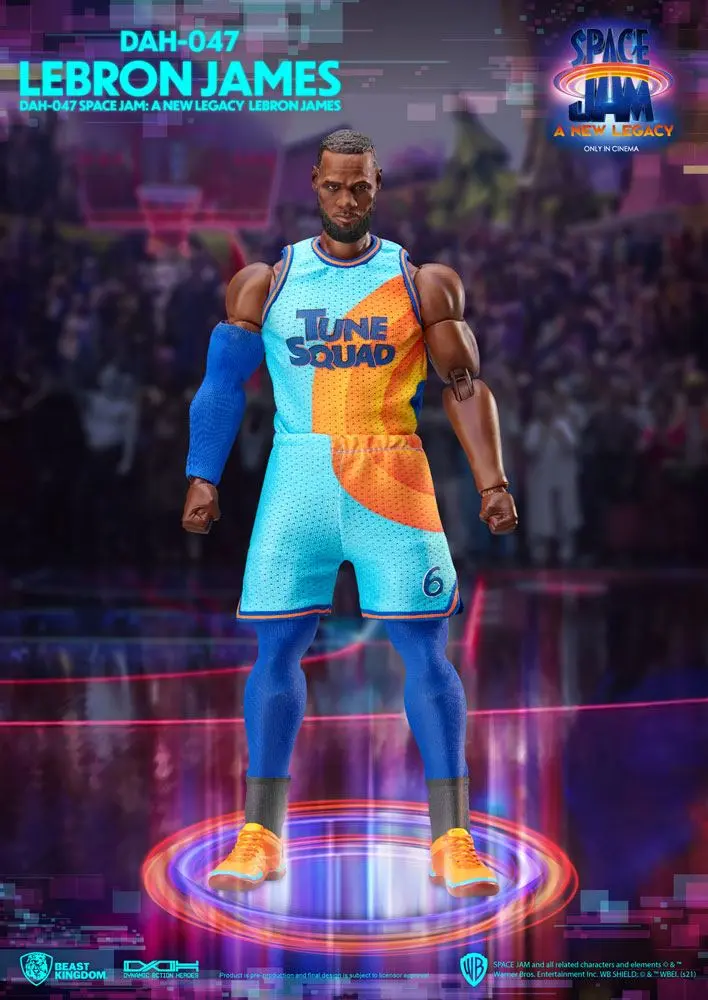 Space Jam: A New Legacy Dynamic 8ction Heroes Action Figure 1/9 LeBron James 20 cm termékfotó