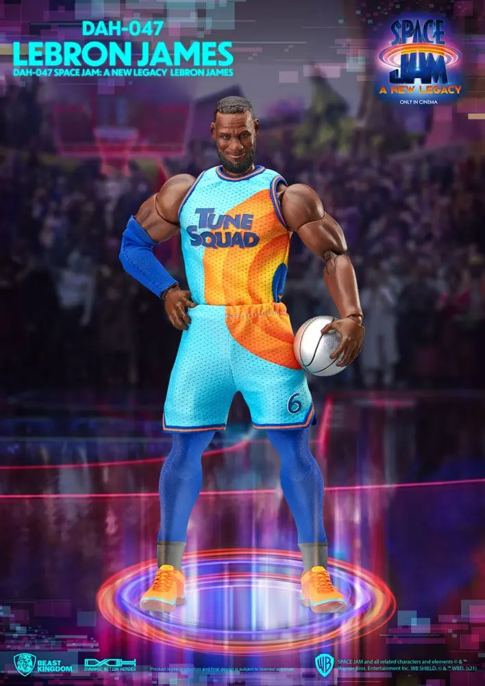 Space Jam: A New Legacy Dynamic 8ction Heroes Action Figure 1/9 LeBron James 20 cm termékfotó