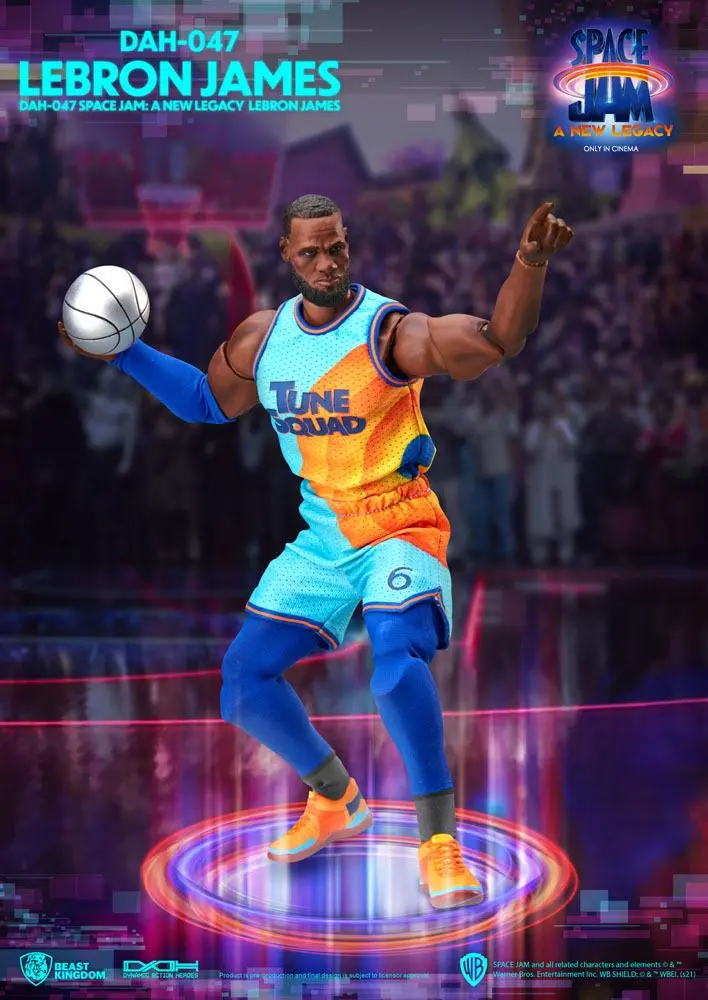 Space Jam: A New Legacy Dynamic 8ction Heroes Action Figure 1/9 LeBron James 20 cm termékfotó