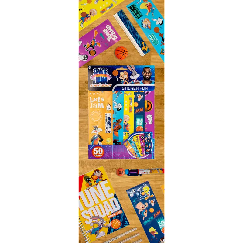 Space Jam stickers set product photo