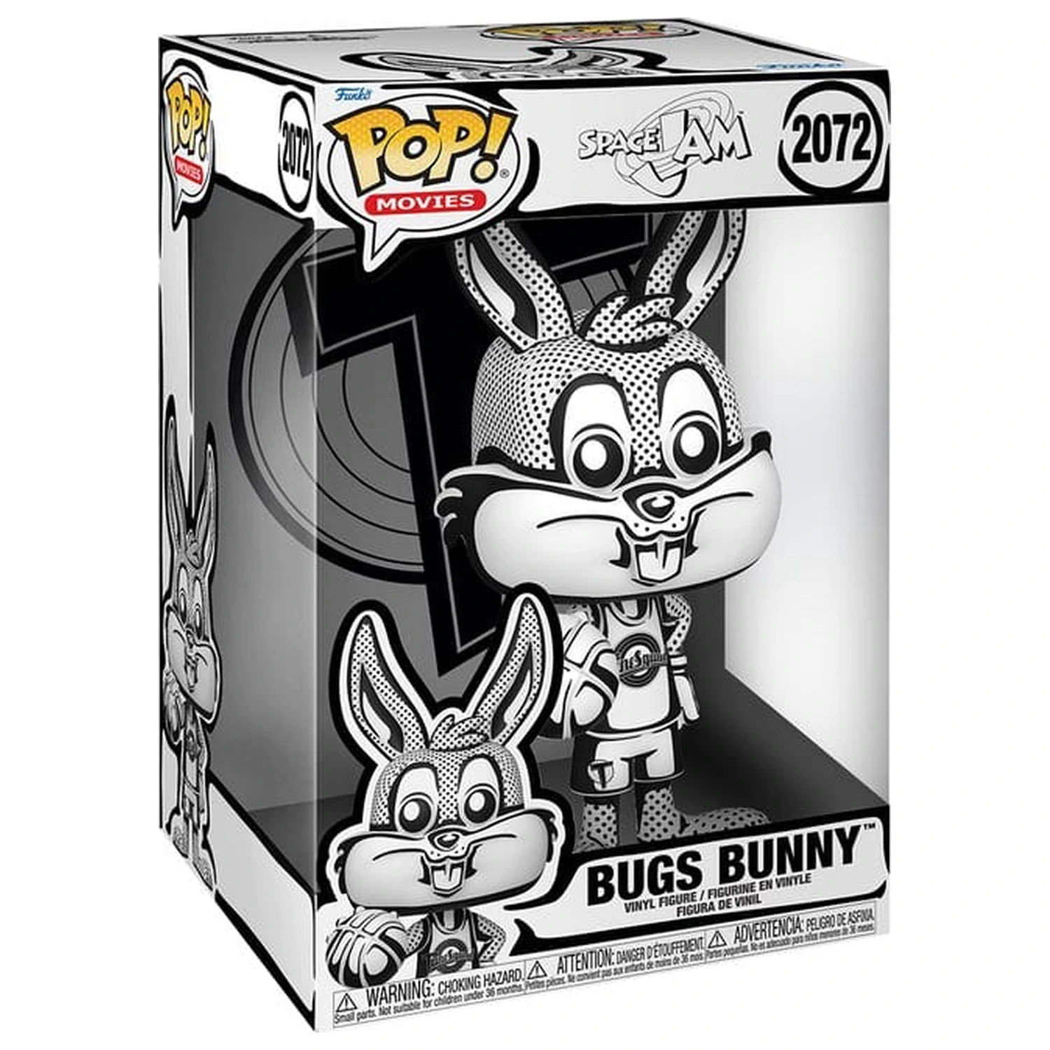 Space Jam Super Sized Jumbo Funko POP! Vinyl Figure Bugs Bunny (JV) 10" 25 cm product photo