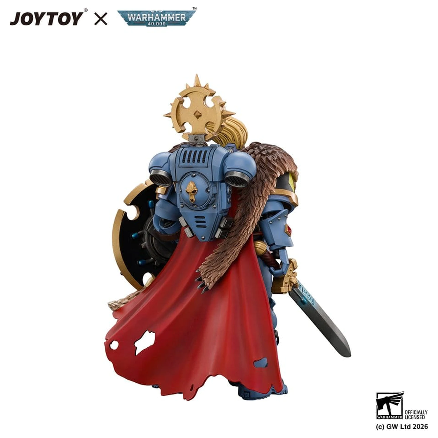 Space Marine Action Figure Space Wolves Wolf Guard Battle Leader 12 cm product photo
