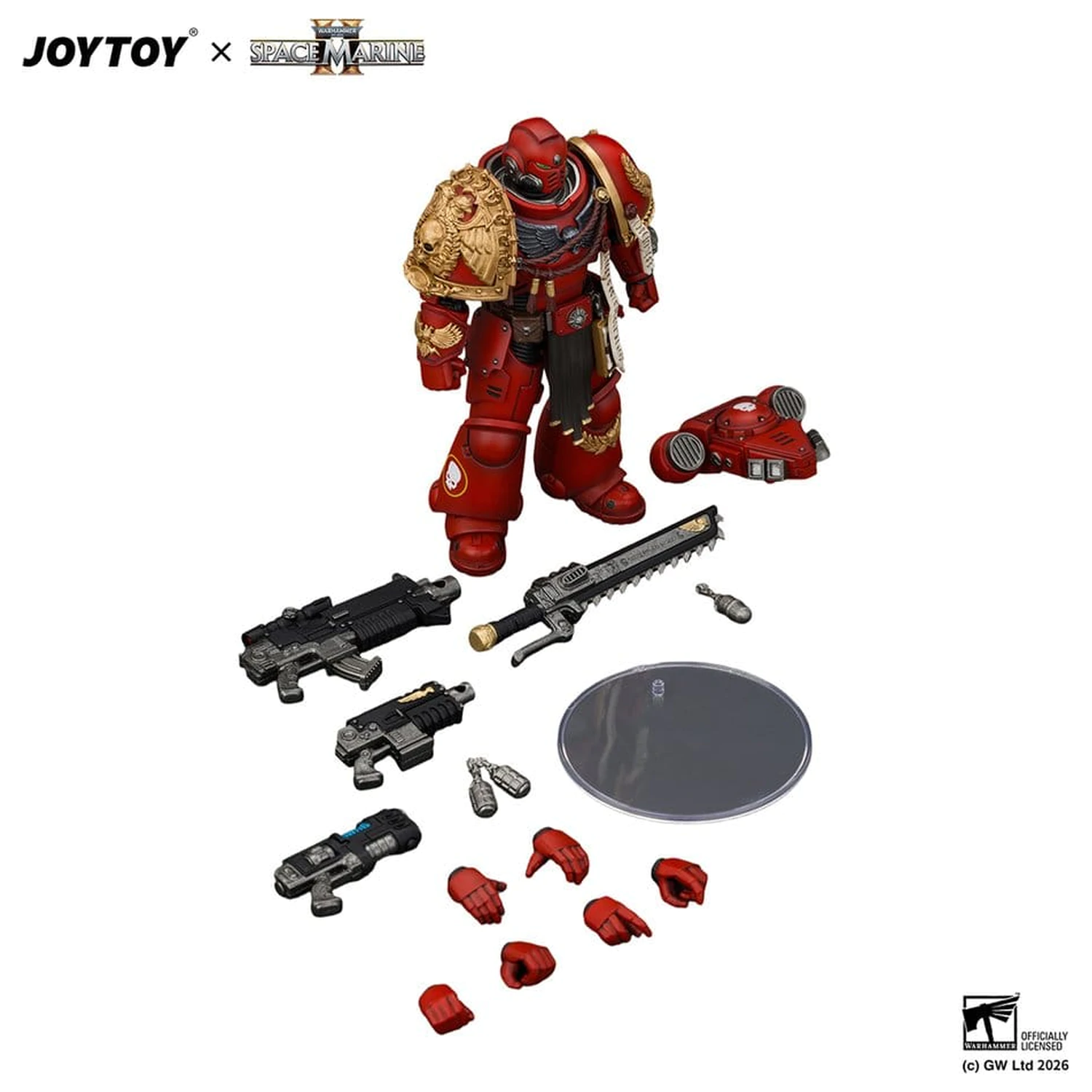 Space Marine Game Edition Action Figure Blood Angels Veteran 12 cm product photo