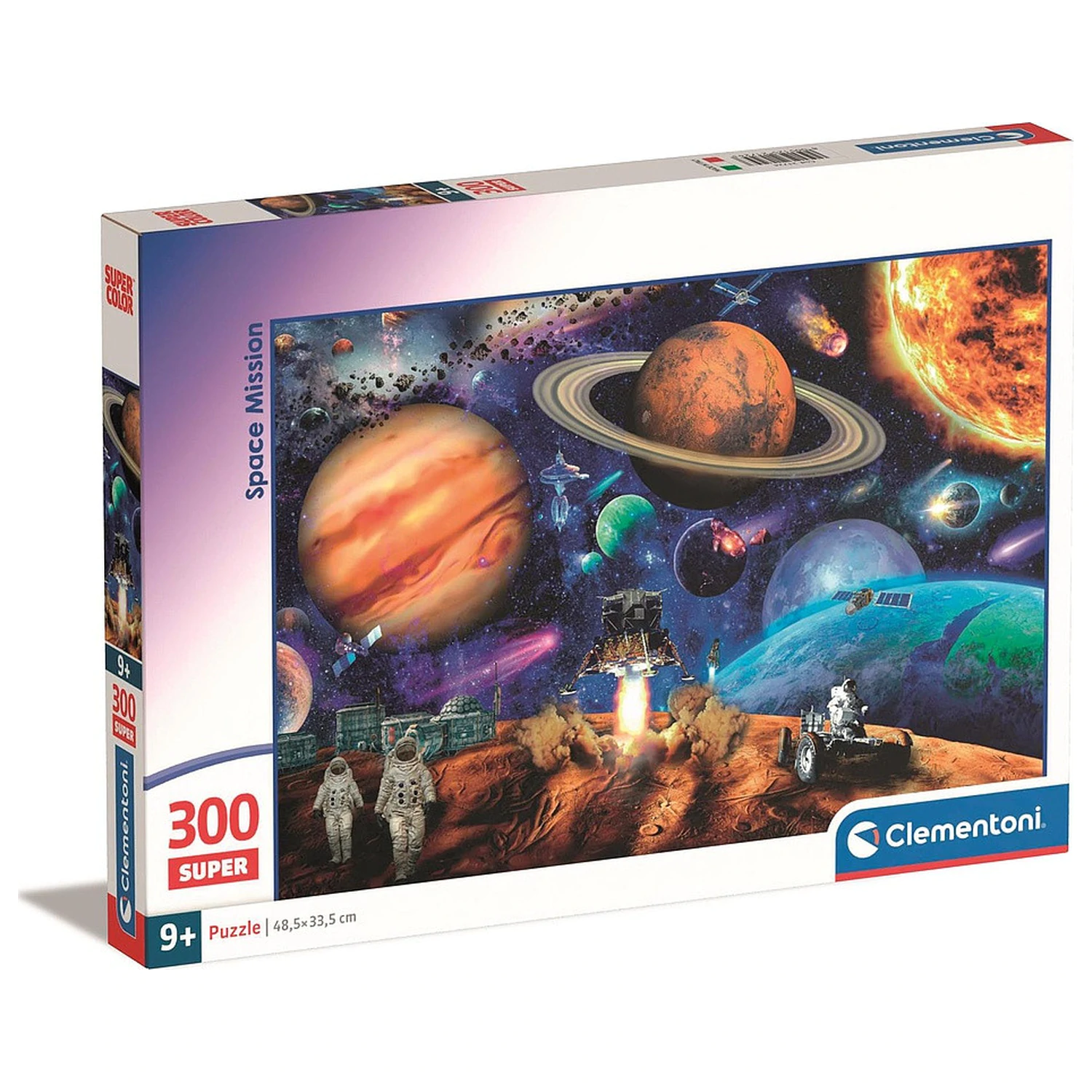 Space Mission 300 piece puzzle Clementoni product photo