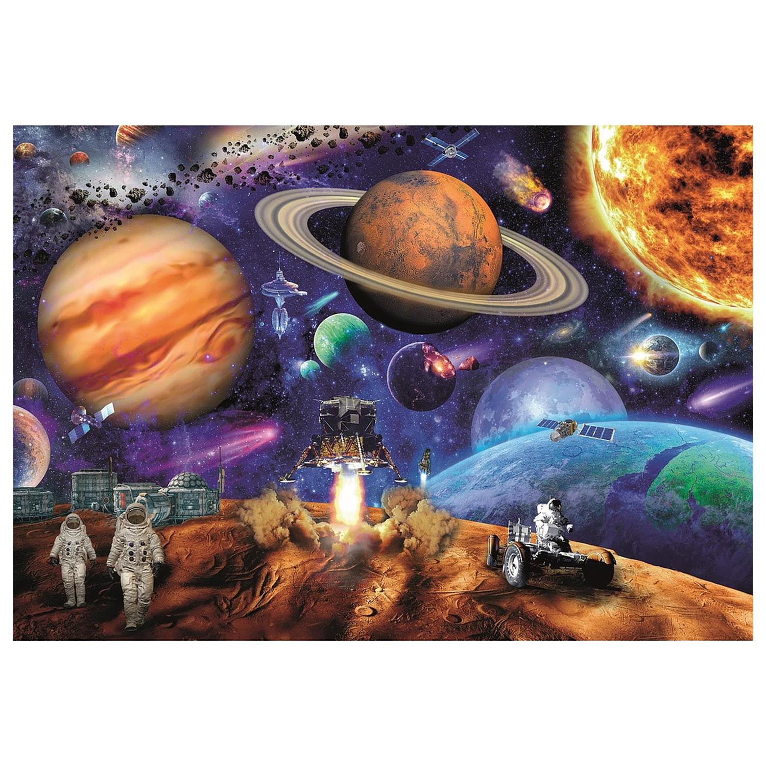 Space Mission 300 piece puzzle Clementoni product photo