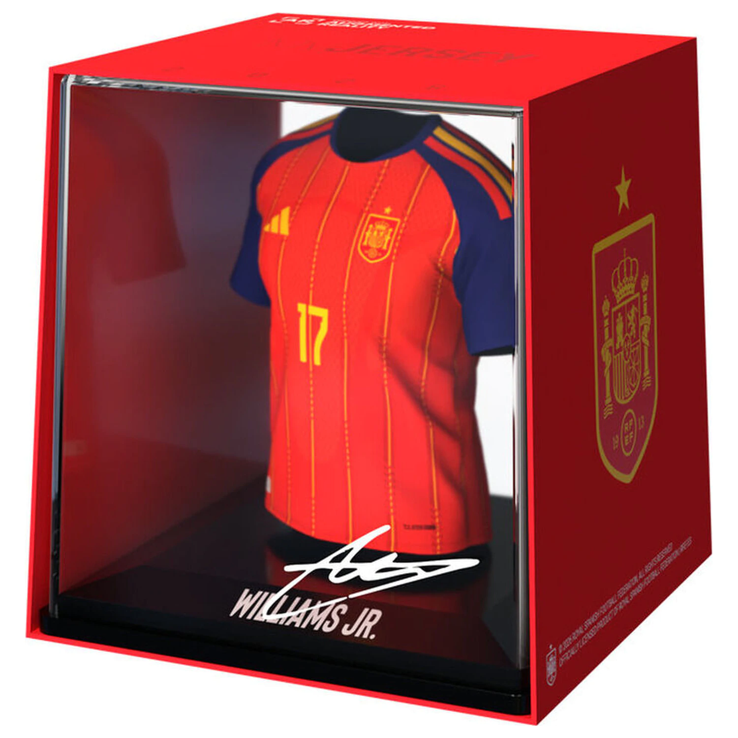 Spain Nico Williams mini t-shirt figure product photo