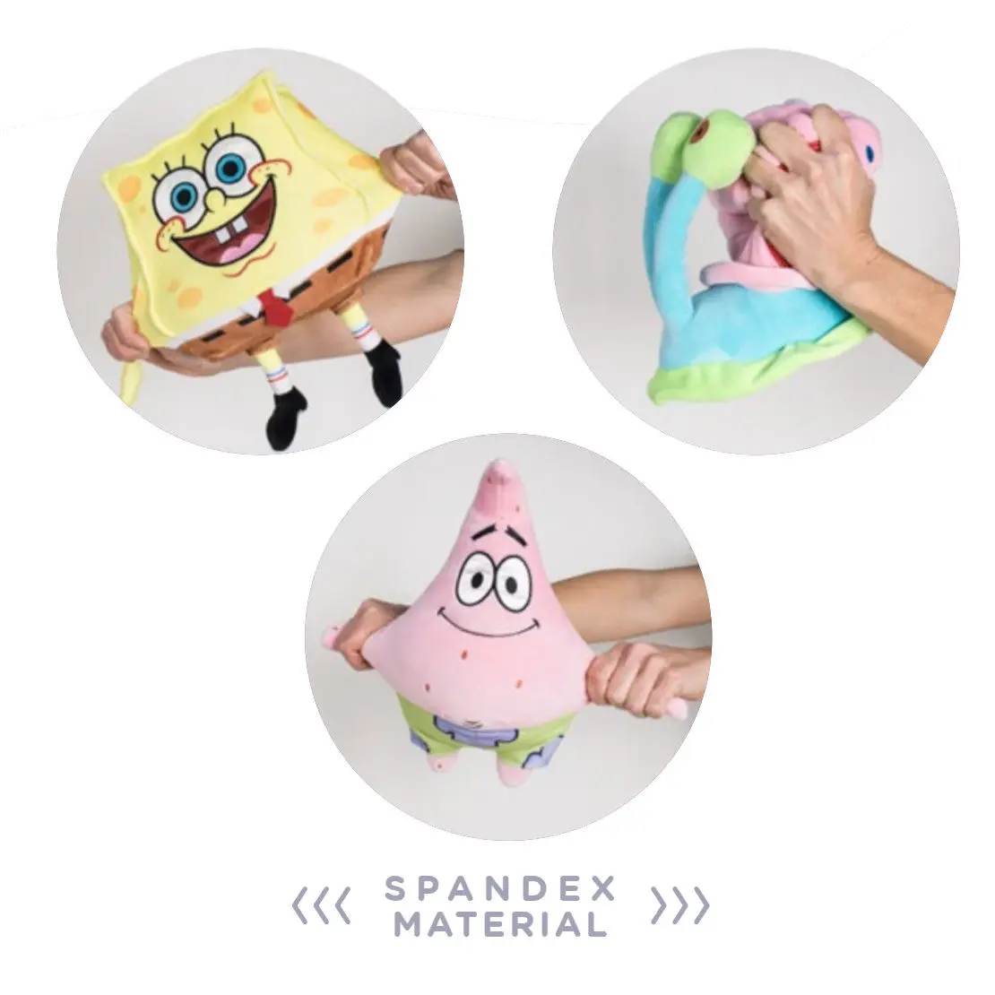 Spandex soft plush toy Sponge Bob 18cm product photo