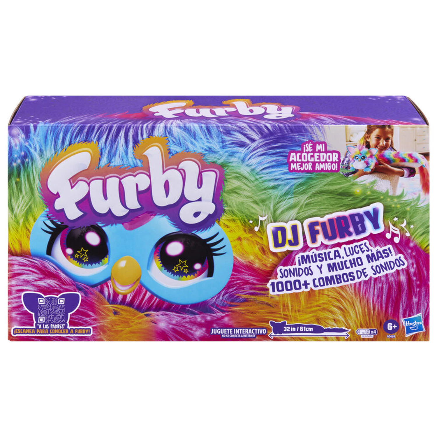 Spanish Furby DJ Interactive doll product photo