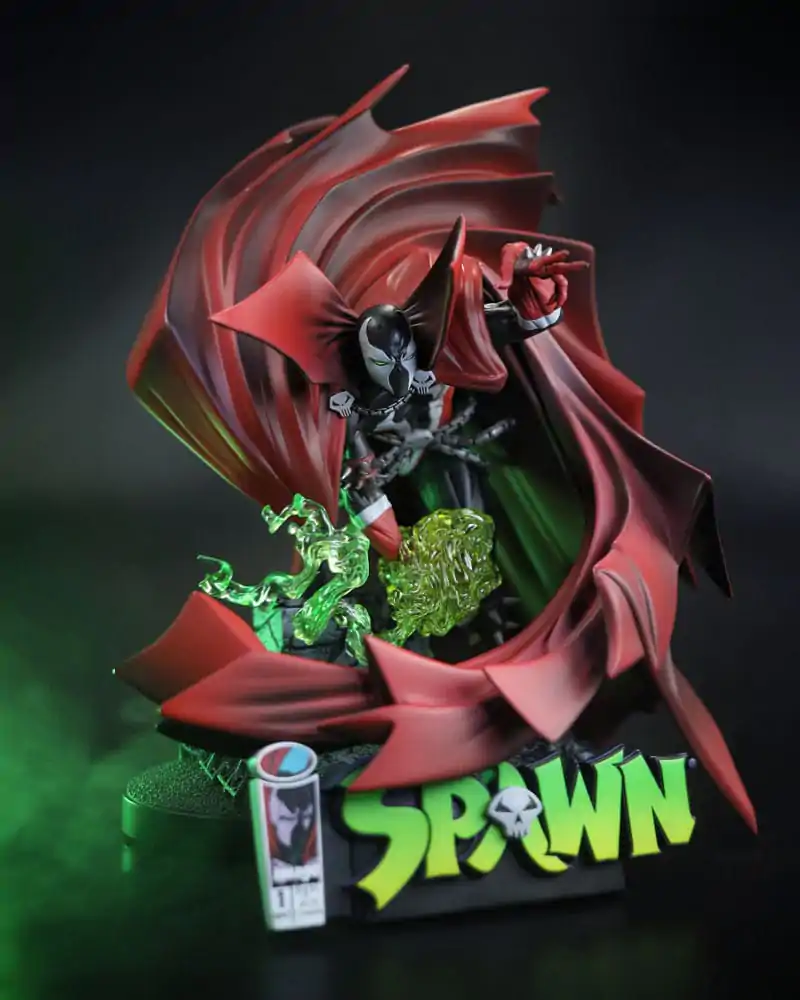 Spawn Statue 1/10 Spawn #1 (Black White & Red All Over) 24 cm termékfotó