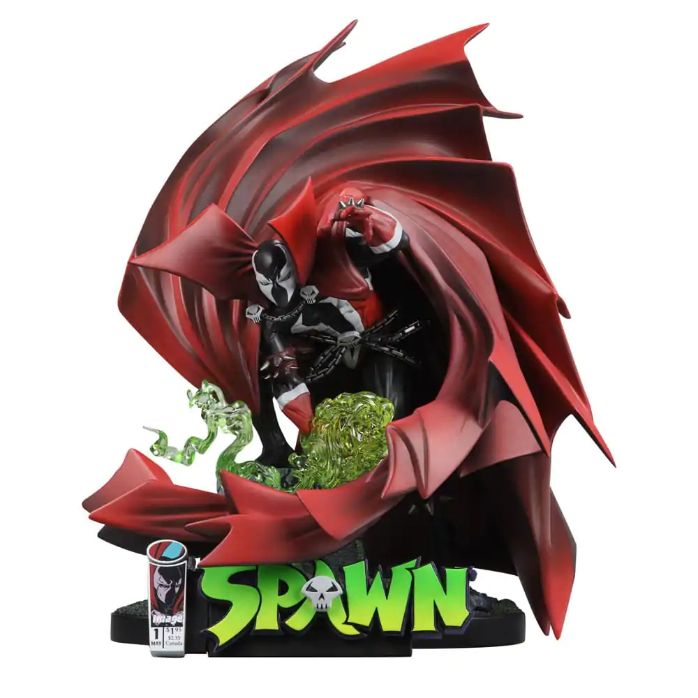 Spawn Statue 1/10 Spawn #1 (Black White & Red All Over) 24 cm termékfotó