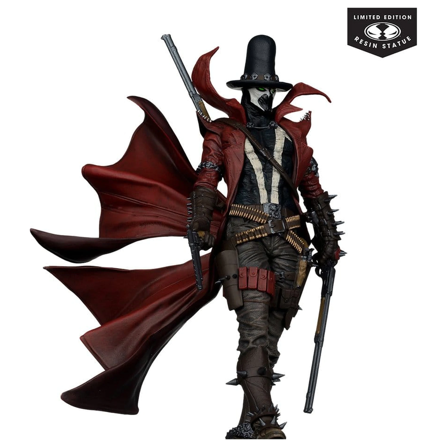 Spawn Black White & Red All Over 1/10 Statue Gunslinger Spawn by Todd McFarlane 23 cm product photo