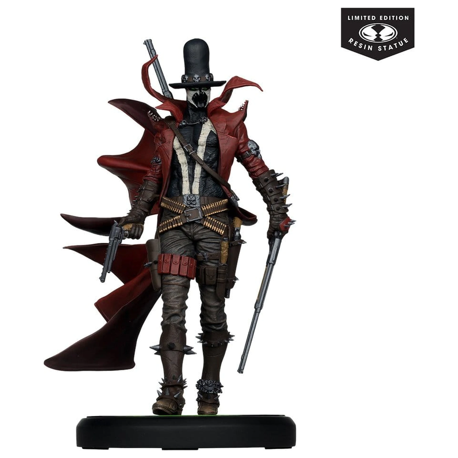 Spawn Black White & Red All Over 1/10 Statue Gunslinger Spawn by Todd McFarlane 23 cm product photo