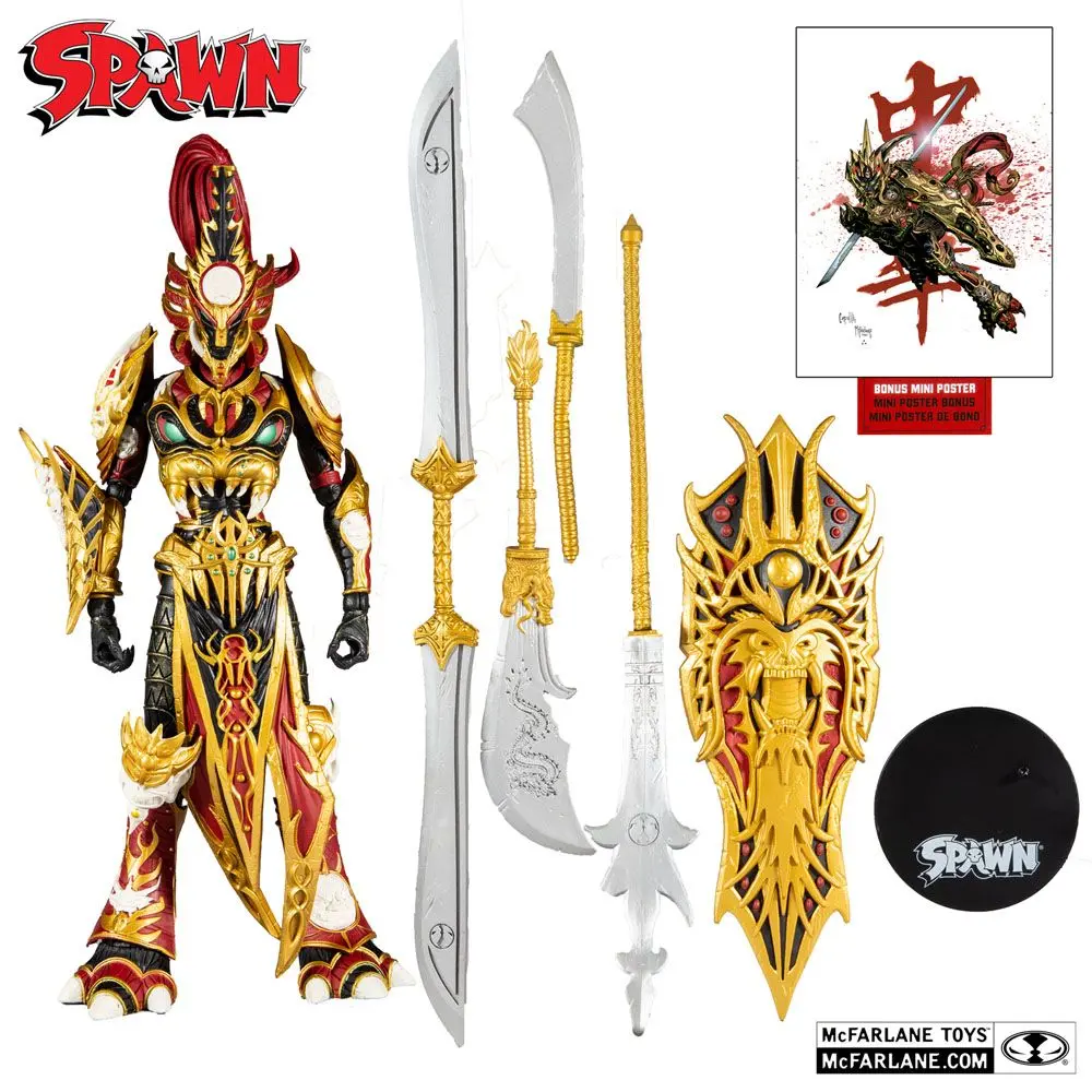 Spawn Action Figure Mandarin Spawn (Deluxe) McFarlane Designer Edition 18 cm product photo