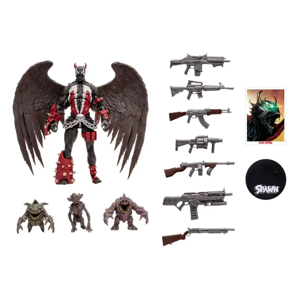 Spawn Megafig Action Figure King Spawn with Wings and Minions 30 cm product photo