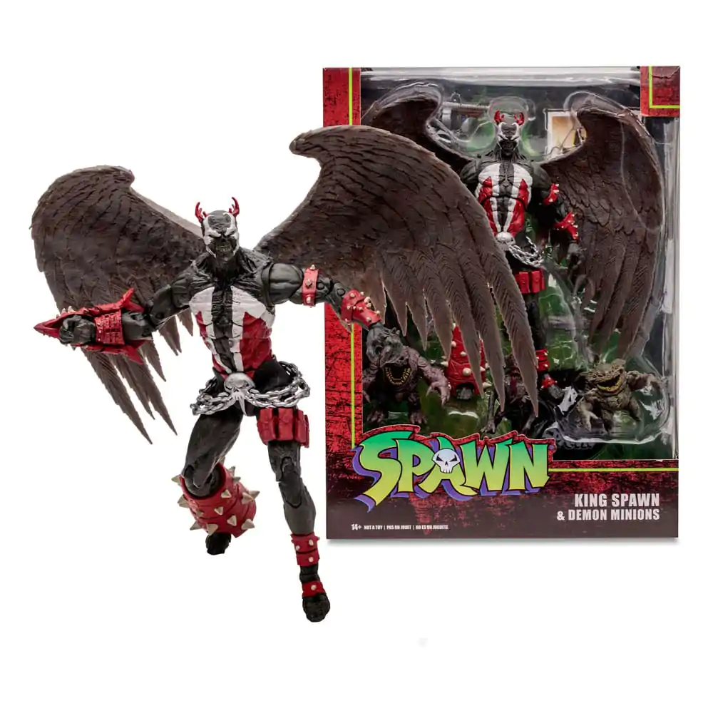 Spawn Megafig Action Figure King Spawn with Wings and Minions 30 cm product photo