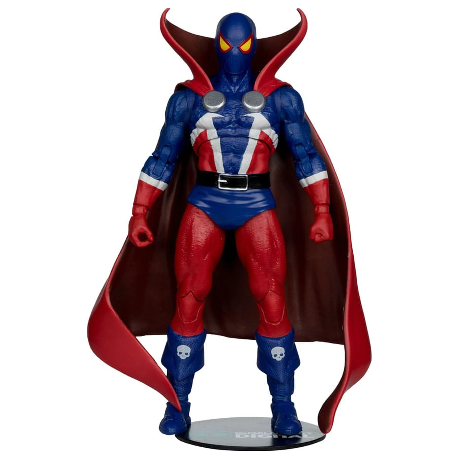 Spawn Page Punchers Action Figure Spawn 1977 Red and Blue (Chase) Red Platinum Edition 18 cm  product photo