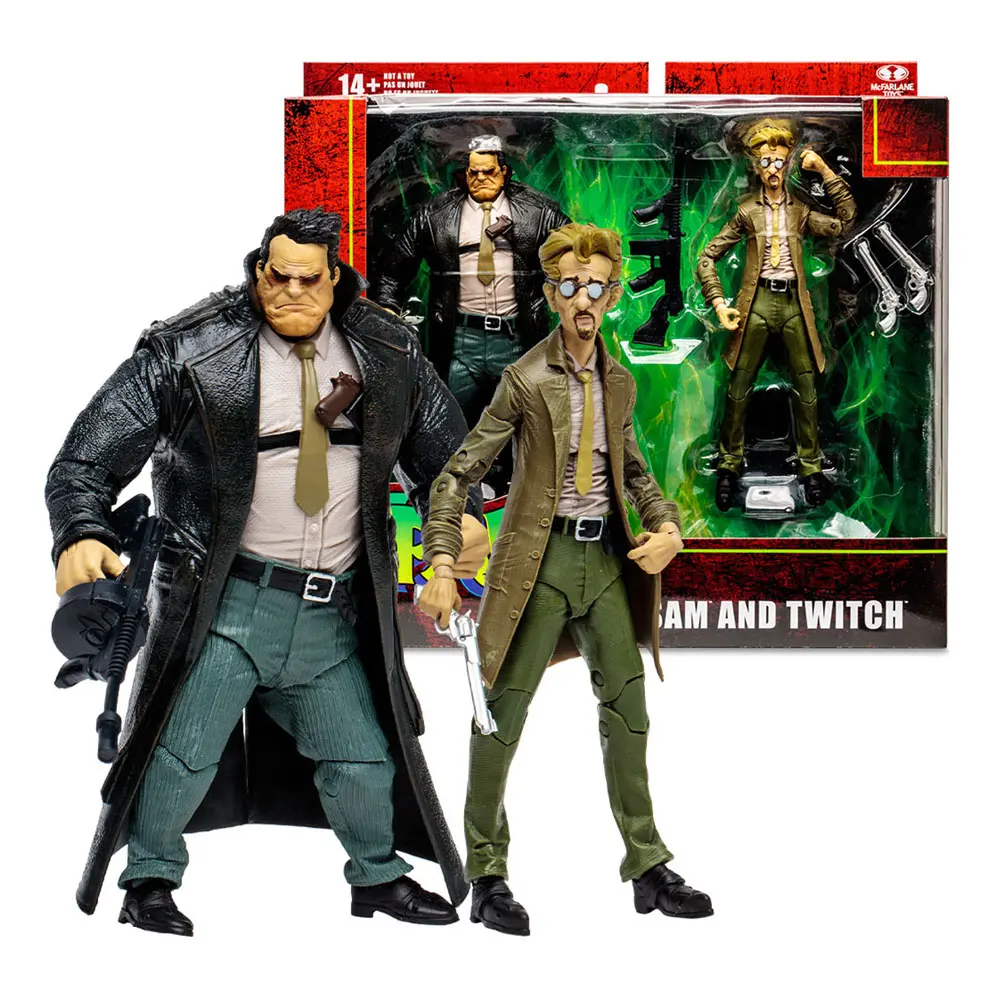 Spawn Action Figure Sam &amp; Twitch Deluxe Set 18 cm product photo
