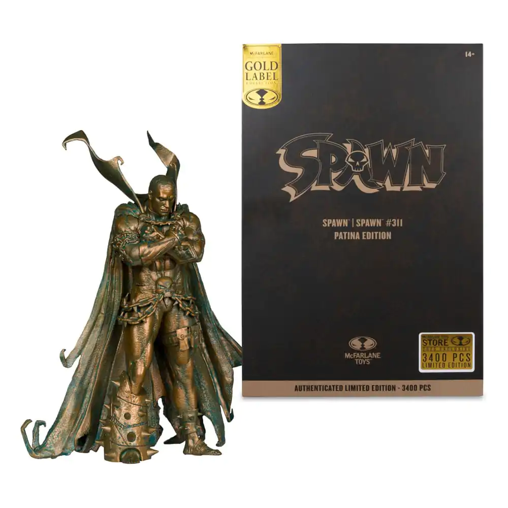 Spawn Figure Spawn #311 (Patina Edition) (Gold Label) 19 cm product photo