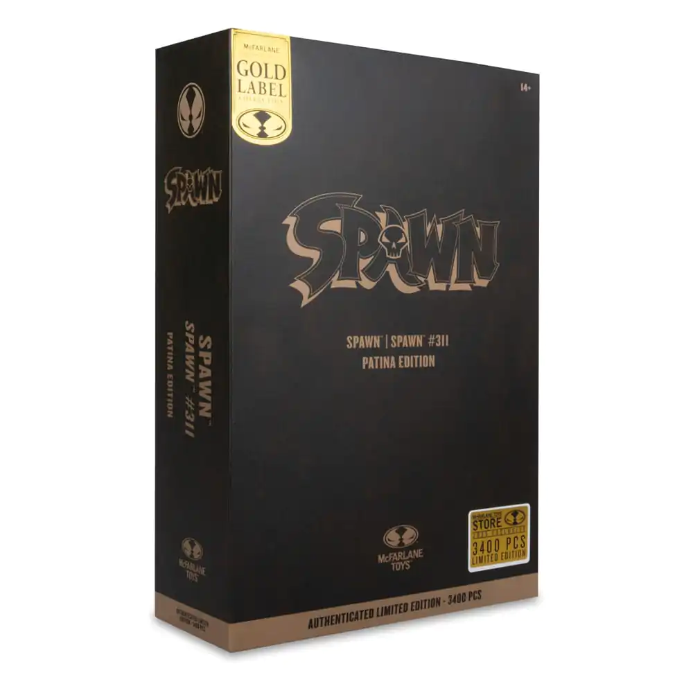 Spawn Figure Spawn #311 (Patina Edition) (Gold Label) 19 cm product photo