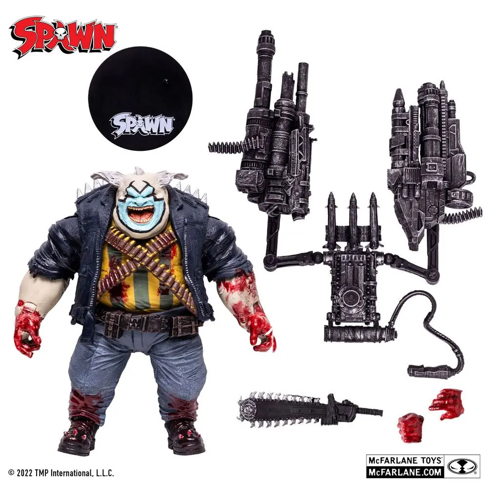 Spawn Action Figure The Clown (Bloody) Deluxe Set 18 cm product photo