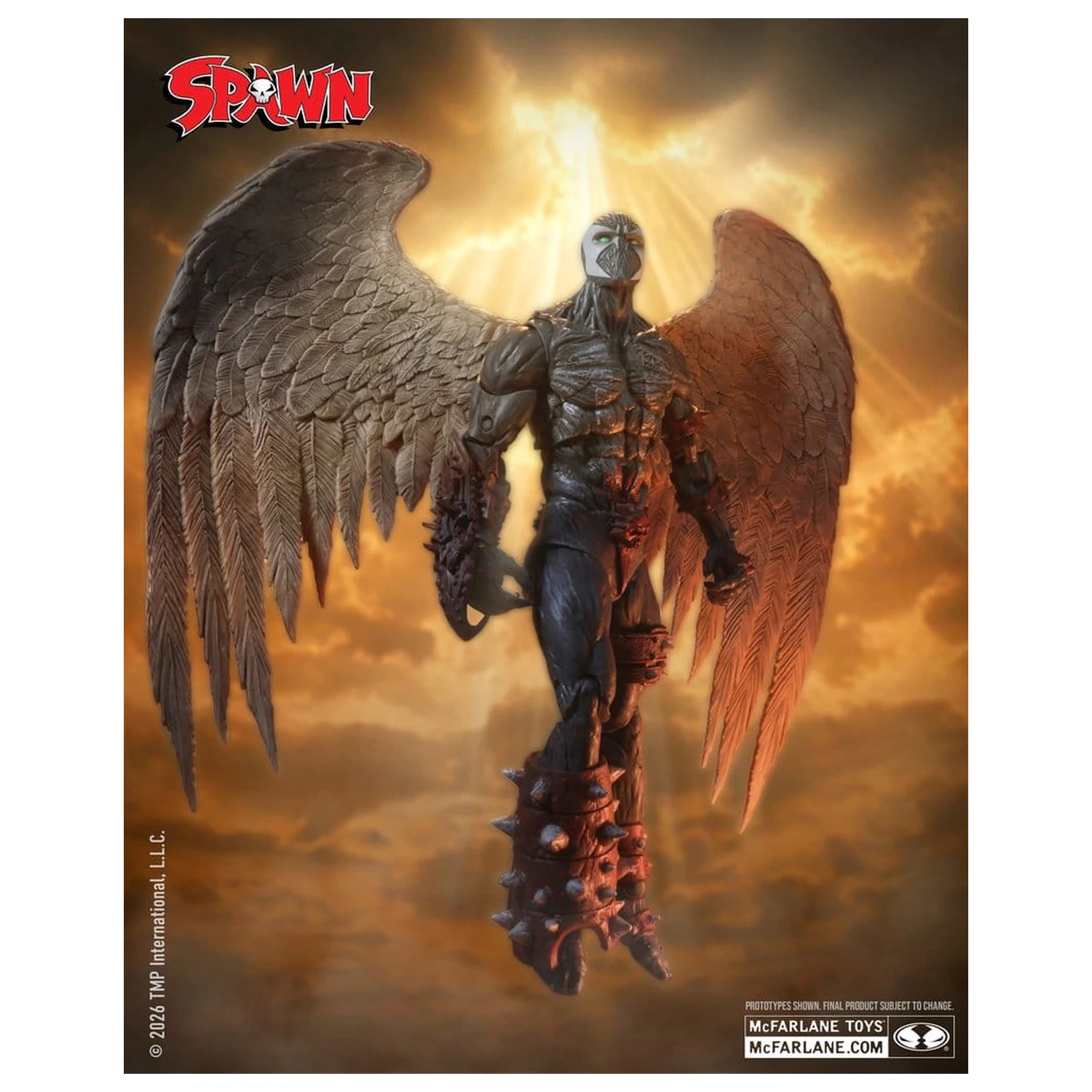 Spawn Toy Action Figure Wings of Redemption Spawn 23 cm product photo