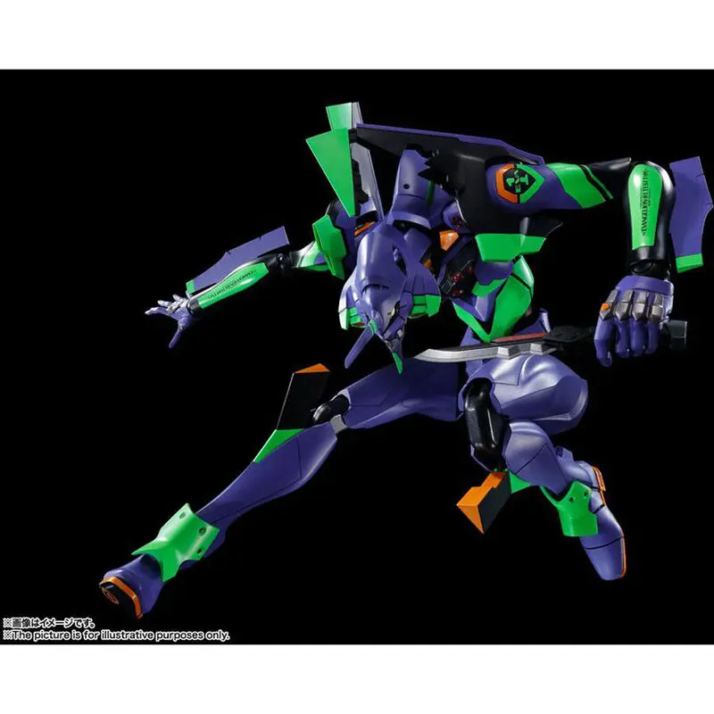 Evangelion 3.0+1.0 DYNACTION Action Figure Test Type-01 + Spear of Cassius (Renewal Color Ed.) 40 cm product photo