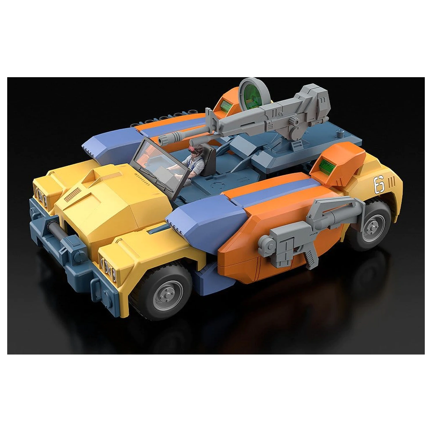 Special Armored Battalion Dorvack Moderoid Plastic Model Kit Mugen Calibur 17 cm  product photo