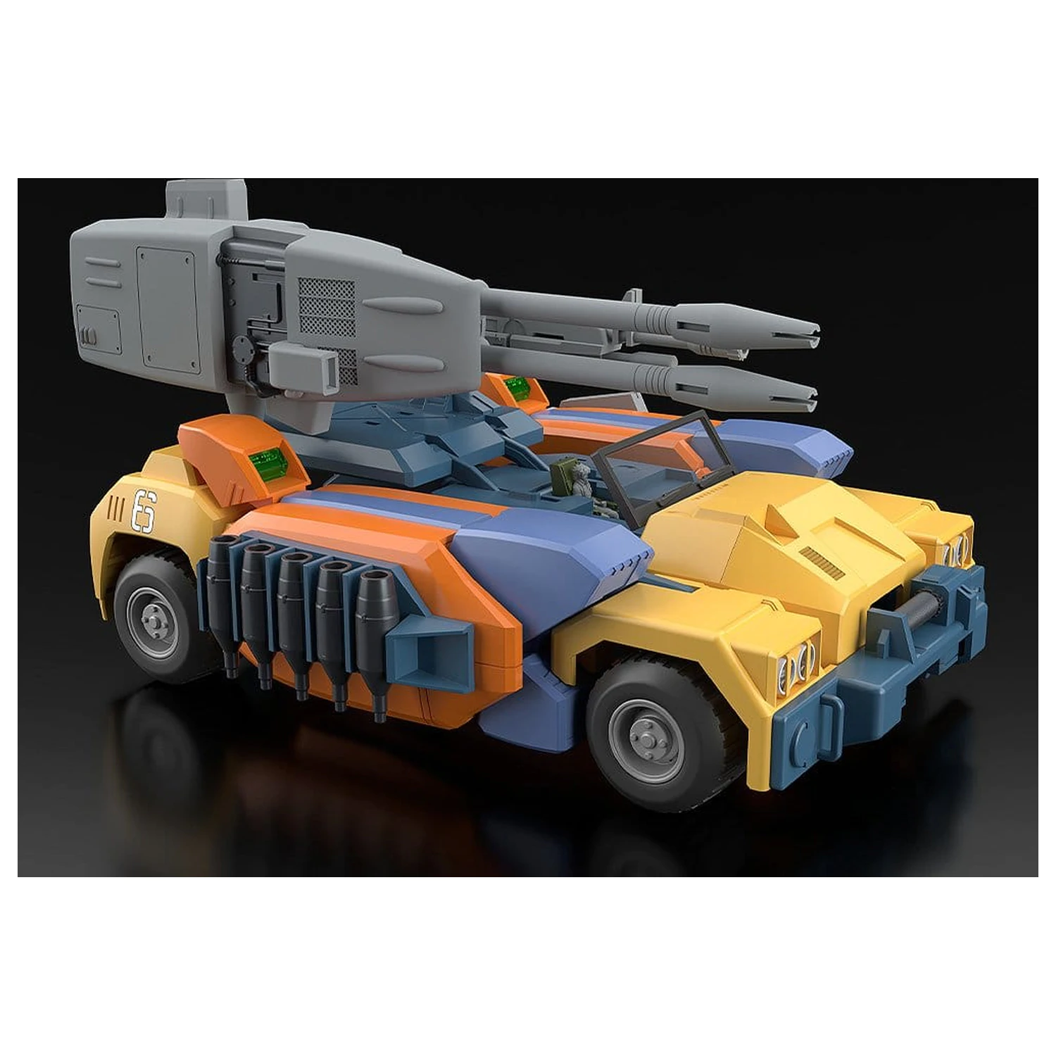 Special Armored Battalion Dorvack Moderoid Plastic Model Kit Mugen Calibur 17 cm  product photo