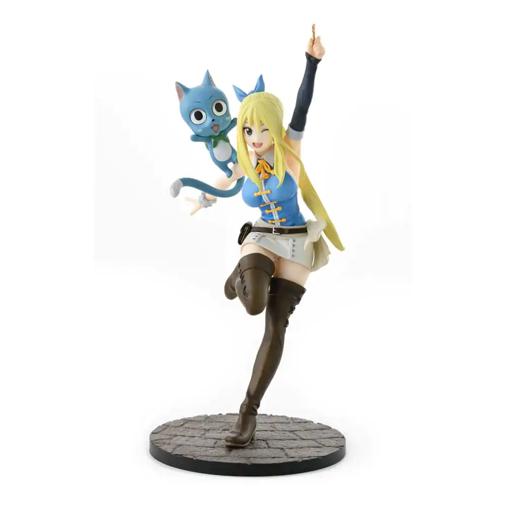 Fairy Tail PVC Statue 1/8 Lucy Heartfilia Wink Ver. 23 cm product photo