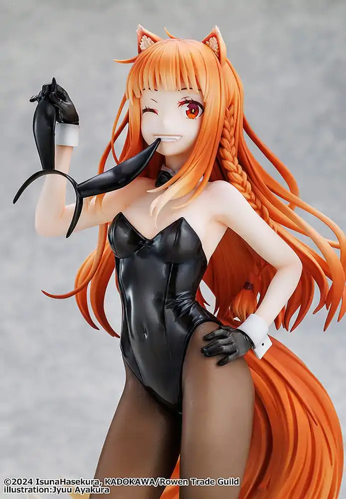 Spice and Wolf: Merchant Meets the Wise Wolf PVC Statue 1/7 Holo Light Novel bunny Ver. illustration by Jyuu Ayakura 23 cm product photo