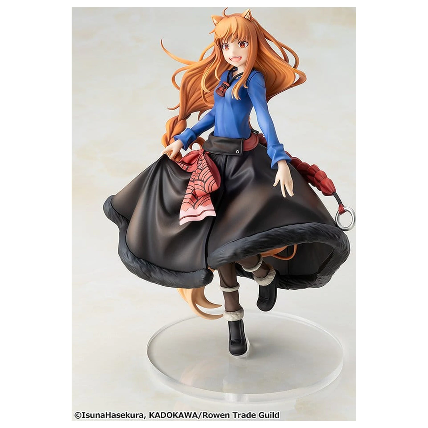 Spice and Wolf: Merchant Meets the Wise Wolf KDcolle PVC Figure Holo illustration by Jyuu Ayakura 17 cm product photo